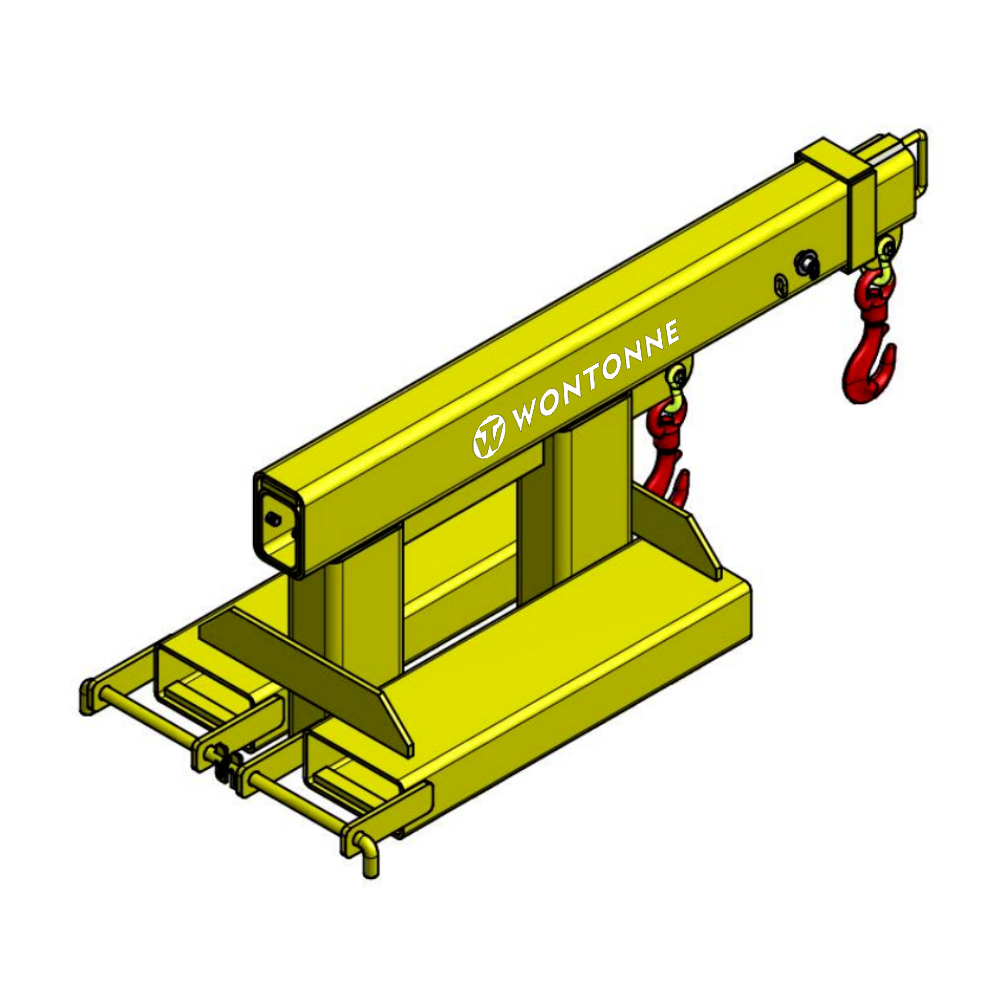 Ein 3D-Modell eines Wonton-Kranarms