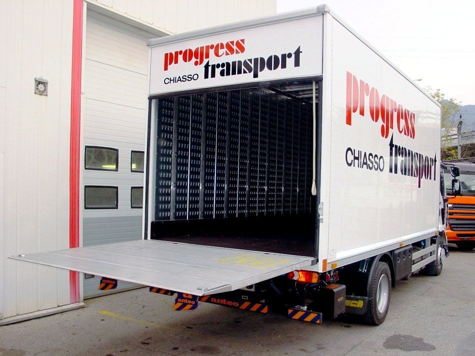 Interno camion trasporti