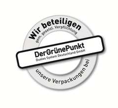 Der Grüne Punkt – Beteiligung unserer Verpackungen am dualen System