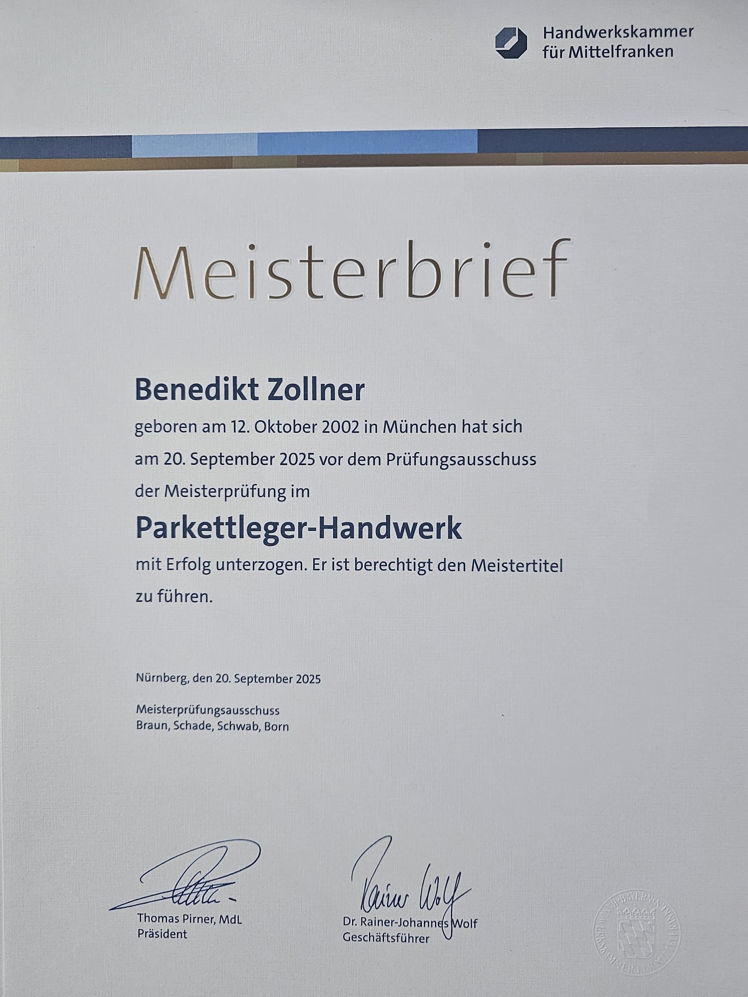 Meisterbrief