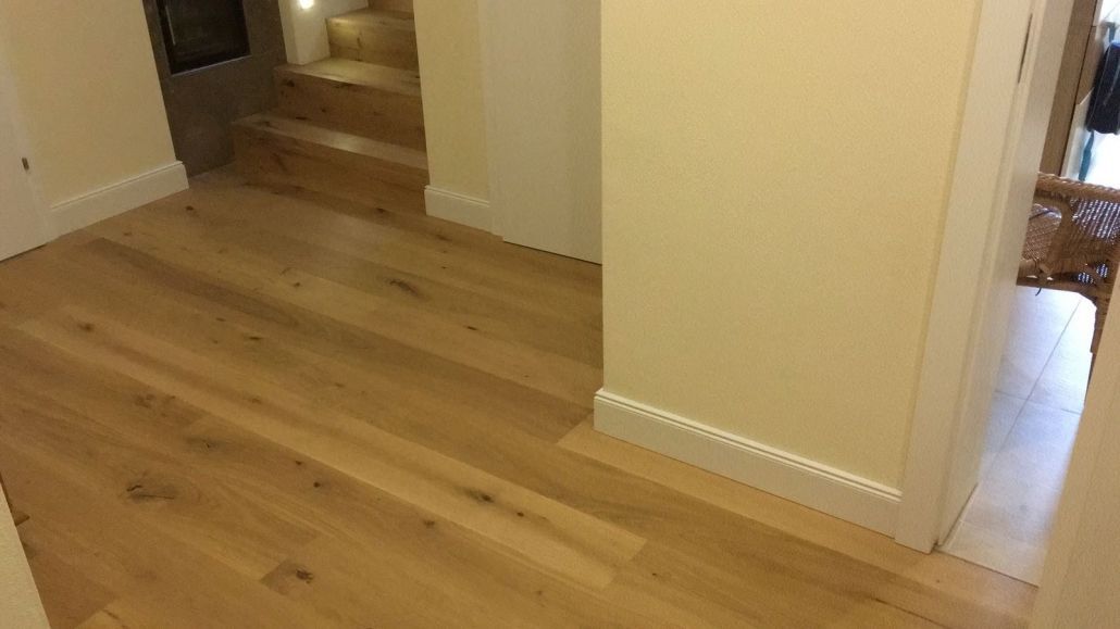 Laminatboden in einer Wohnung