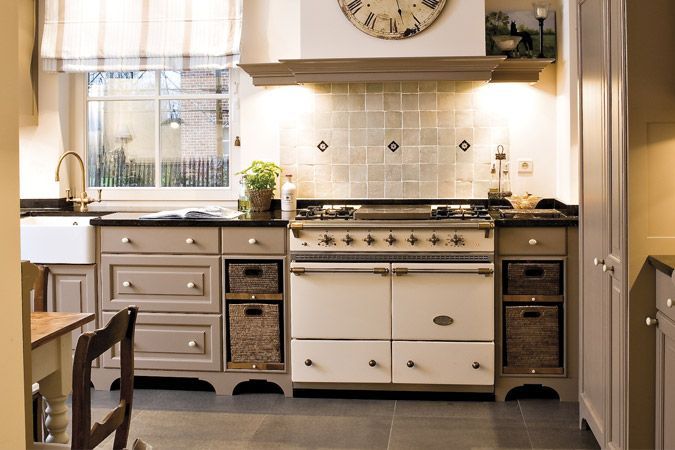 Piano de cuisson style campagne