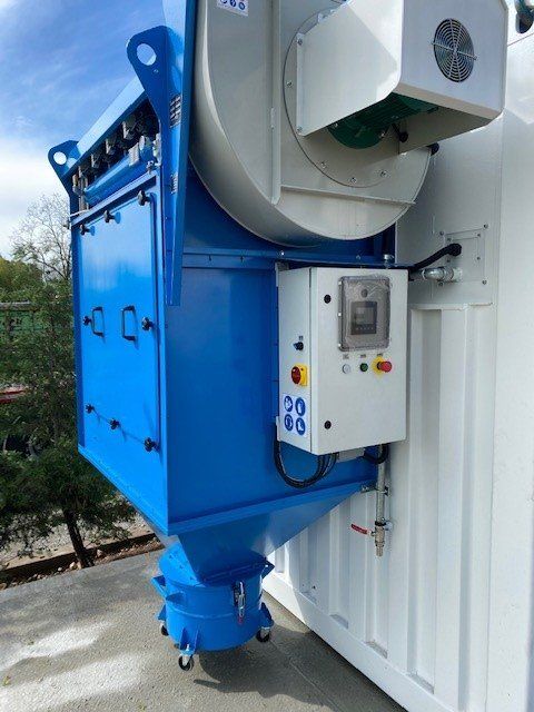 Cabine de sablage extérieur