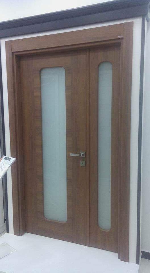 Porte d'entrée double