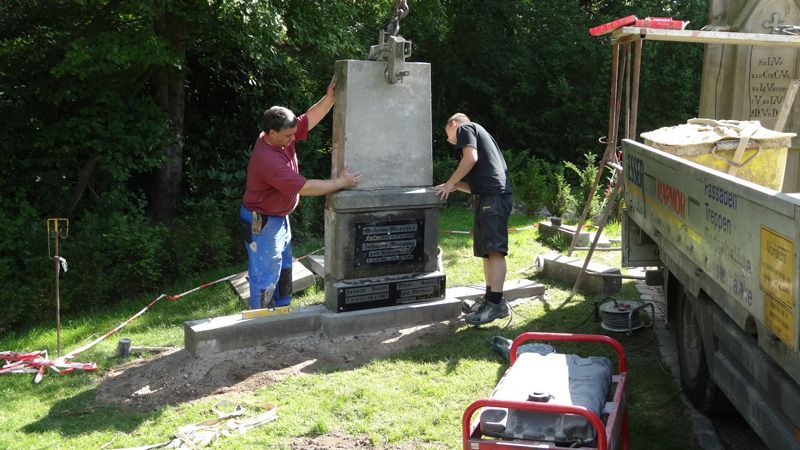 Steinmetzgeselle Jürgen Weber
