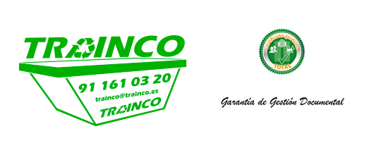 Un logotipo verde y blanco para una empresa llamada tronco