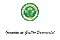 Un logotipo verde y blanco para la garantía de gestión documental.