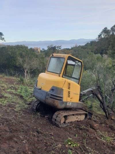 Dégagement pour chemin d'accès