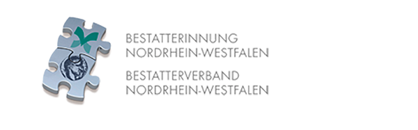 A logo for a company called bestatterinnung nordrhein westfalen