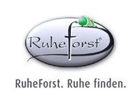 Ein Logo für eine Firma namens Ruheforst.