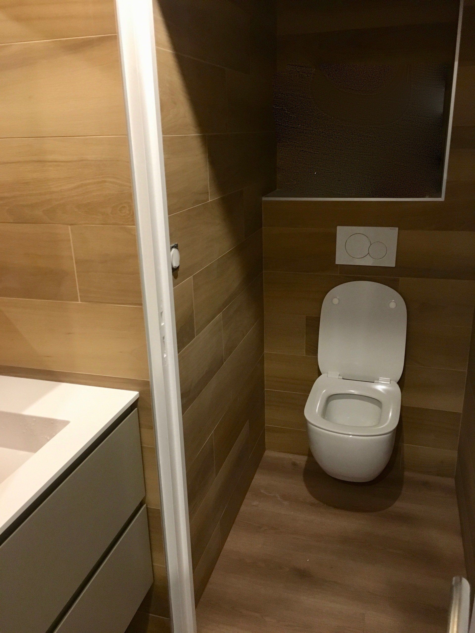 Installation WC suspendu