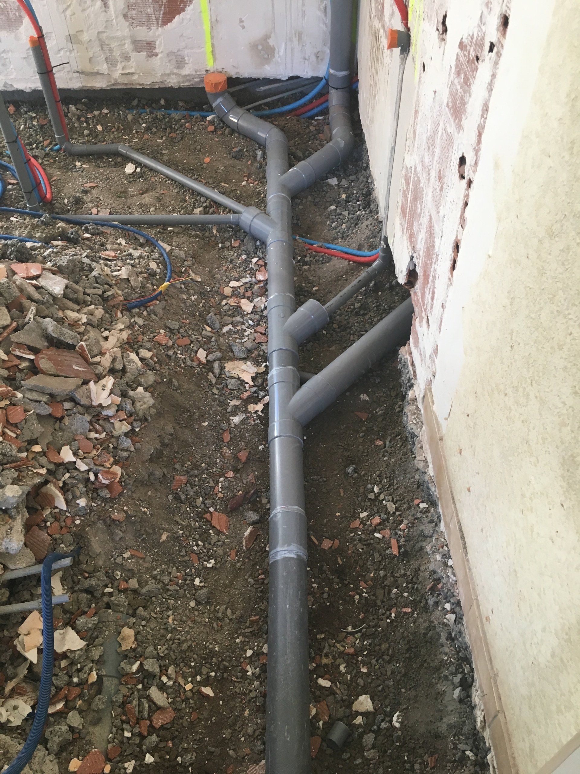 Canalisation sur rénovation