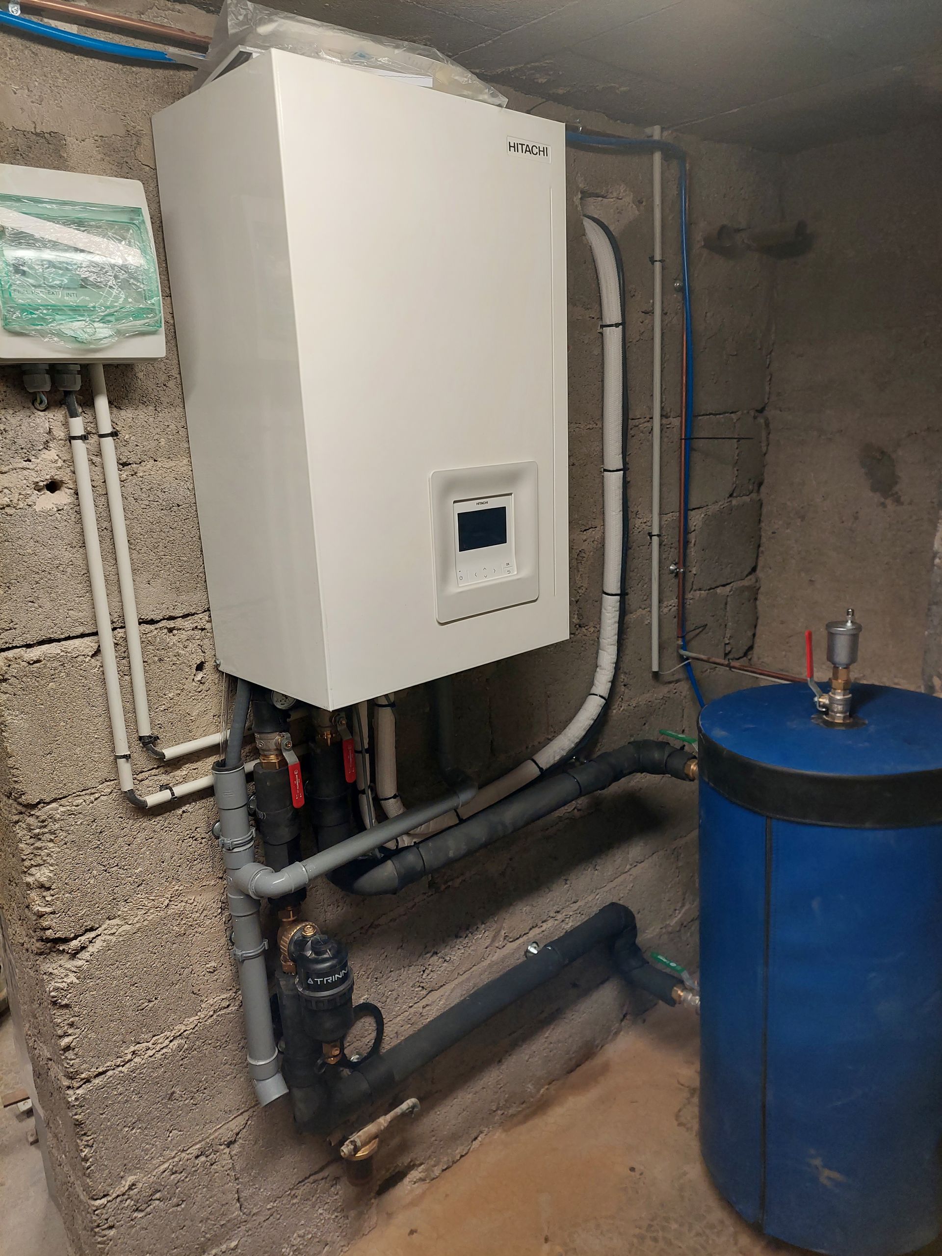 Installation de chaudière