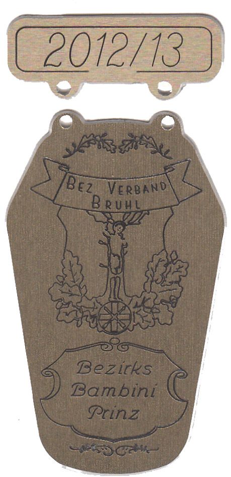 Eine Zeichnung eines Sarges mit der Jahreszahl 2012/13