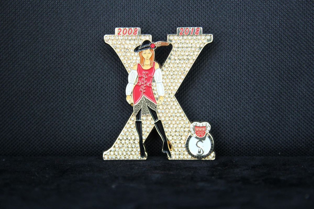 Ein Buchstabe x mit einem Piraten darauf