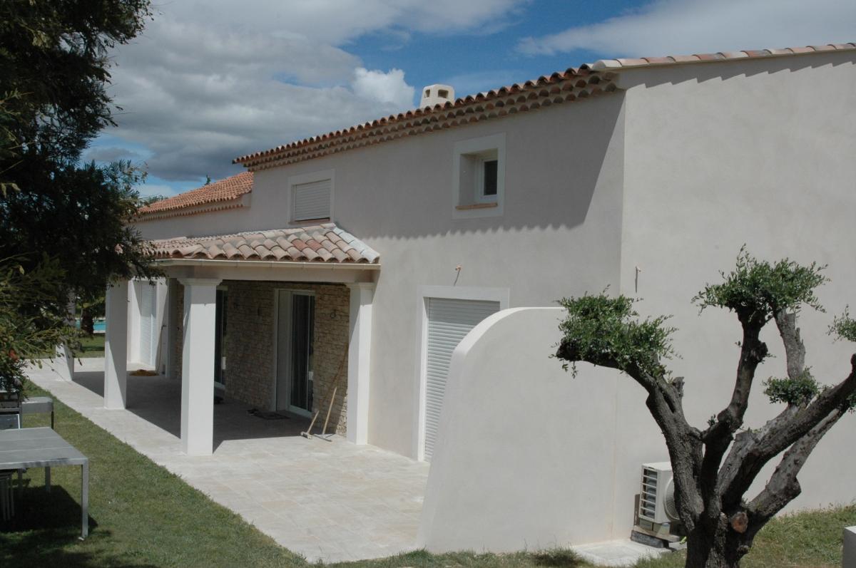 Façade rénovée totalement