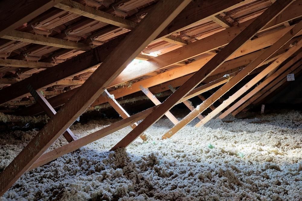 Isolation de combles par projection