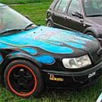 Autolackiererei Schwarzer, Naila, Lackiererei, Design, Airbrush, Unfallinstandsetzung, Komplettlackierungen, Oldtimerrestaurierung