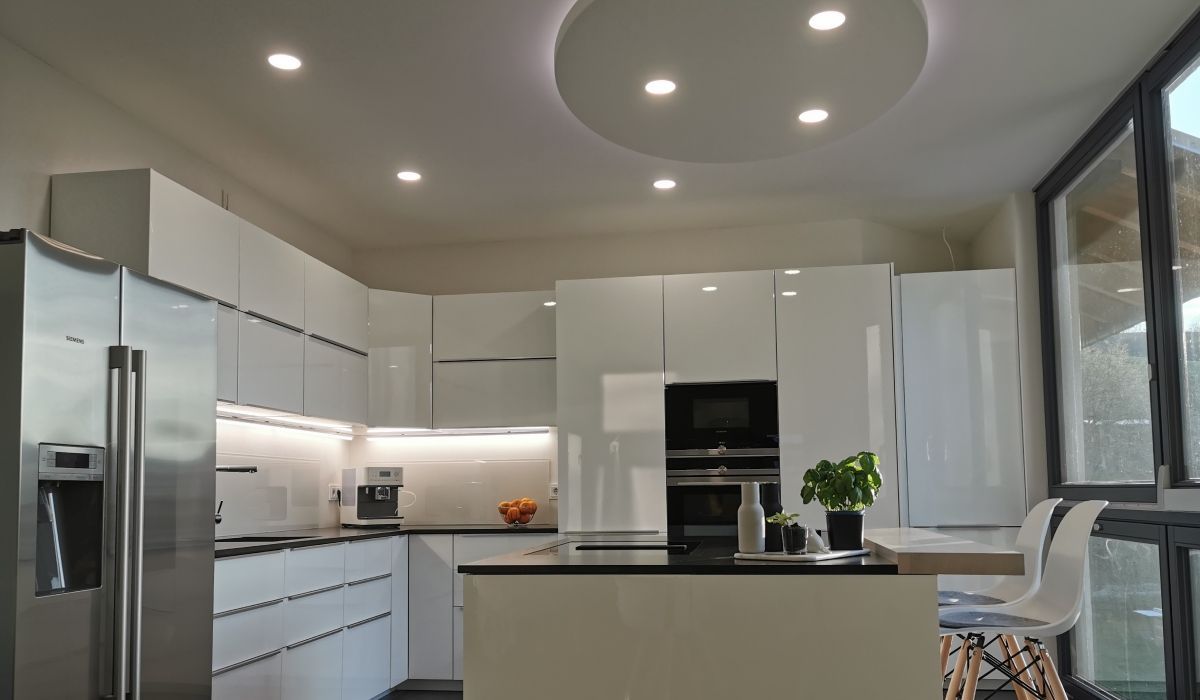 Elektroinstallation in einer Privaten küche