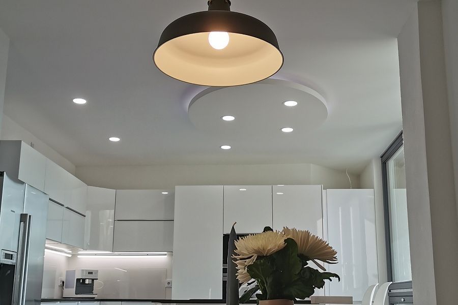 Elektroinstallation in einer Privaten küche