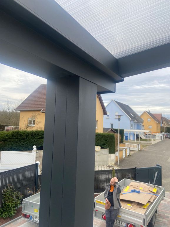 Un pilier de pergola.