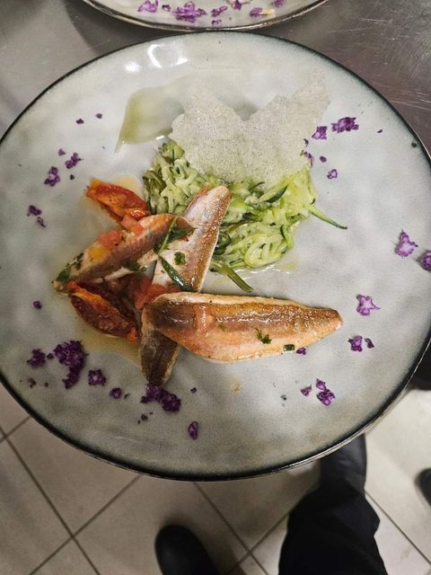 Un plat de poisson