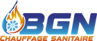 Accueil Logo de l'entreprise BGN Chauffage Sanitaire