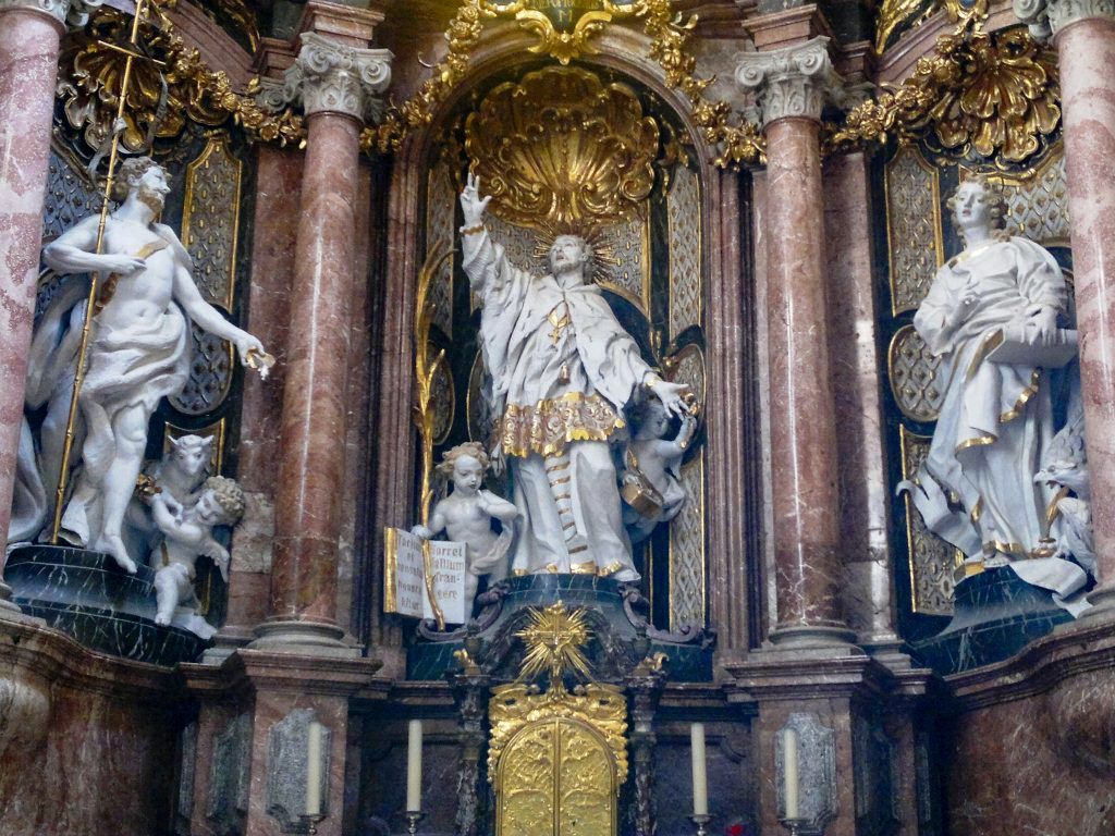 3 Johannesfiguren - Johannes d. Täufer, Johann Nepomuk, Johannes Evangelist