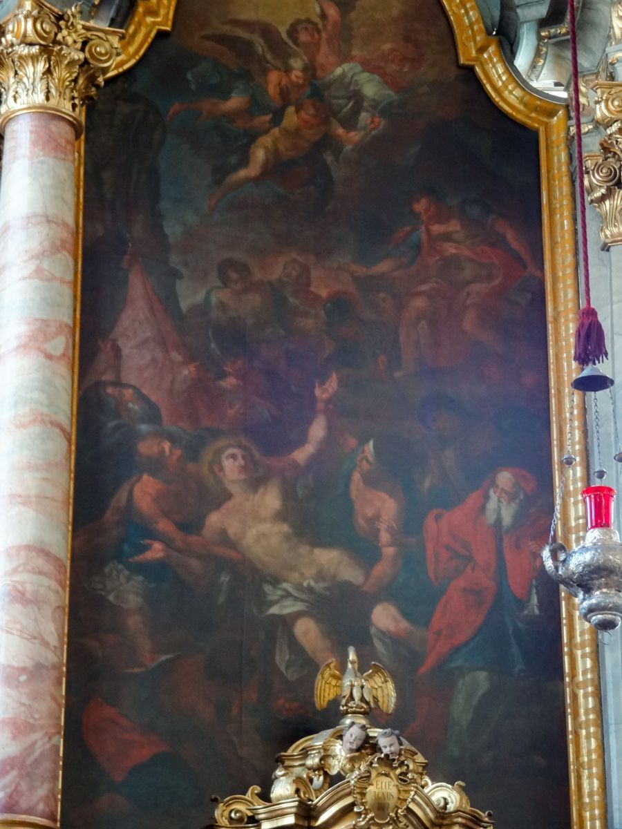 St. Laurentius, Martyrium Hochaltar