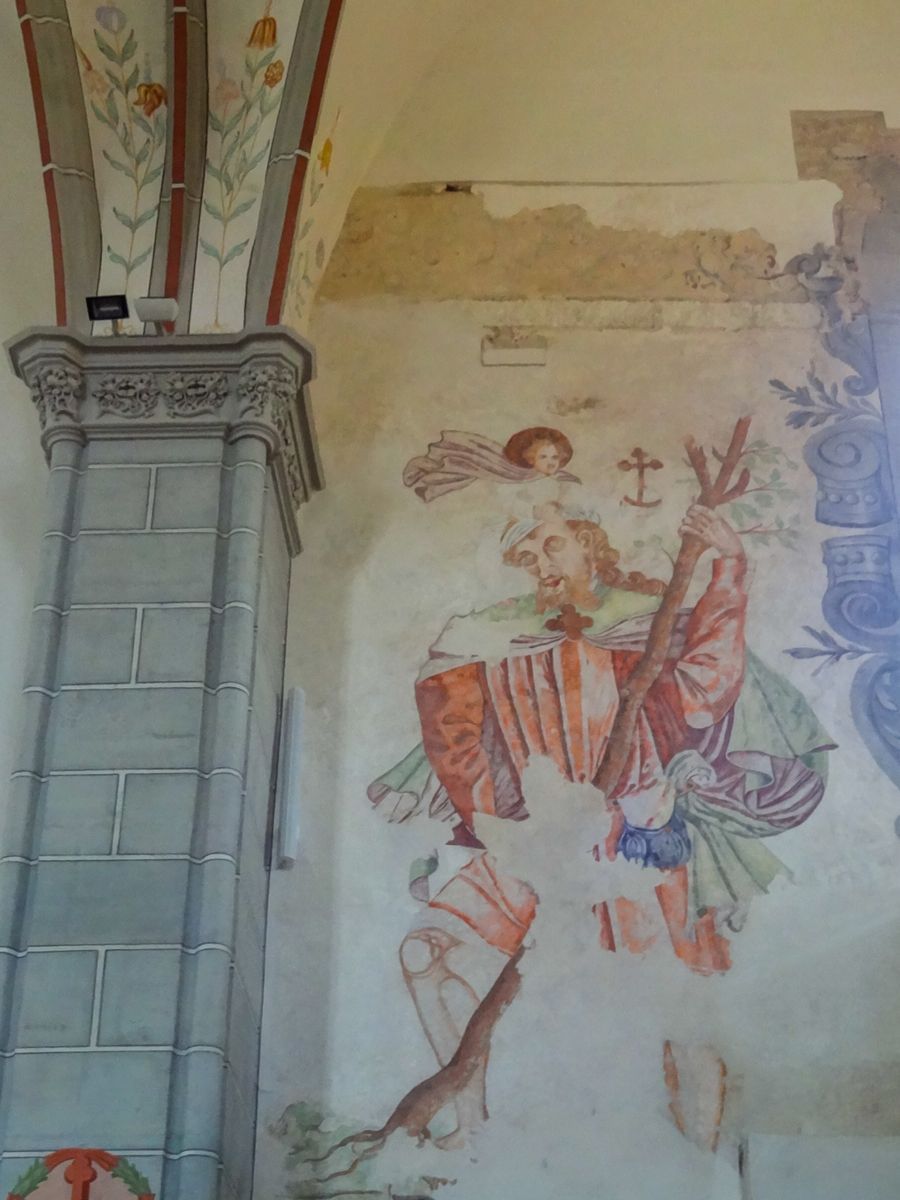 St. Christophorus Malerei