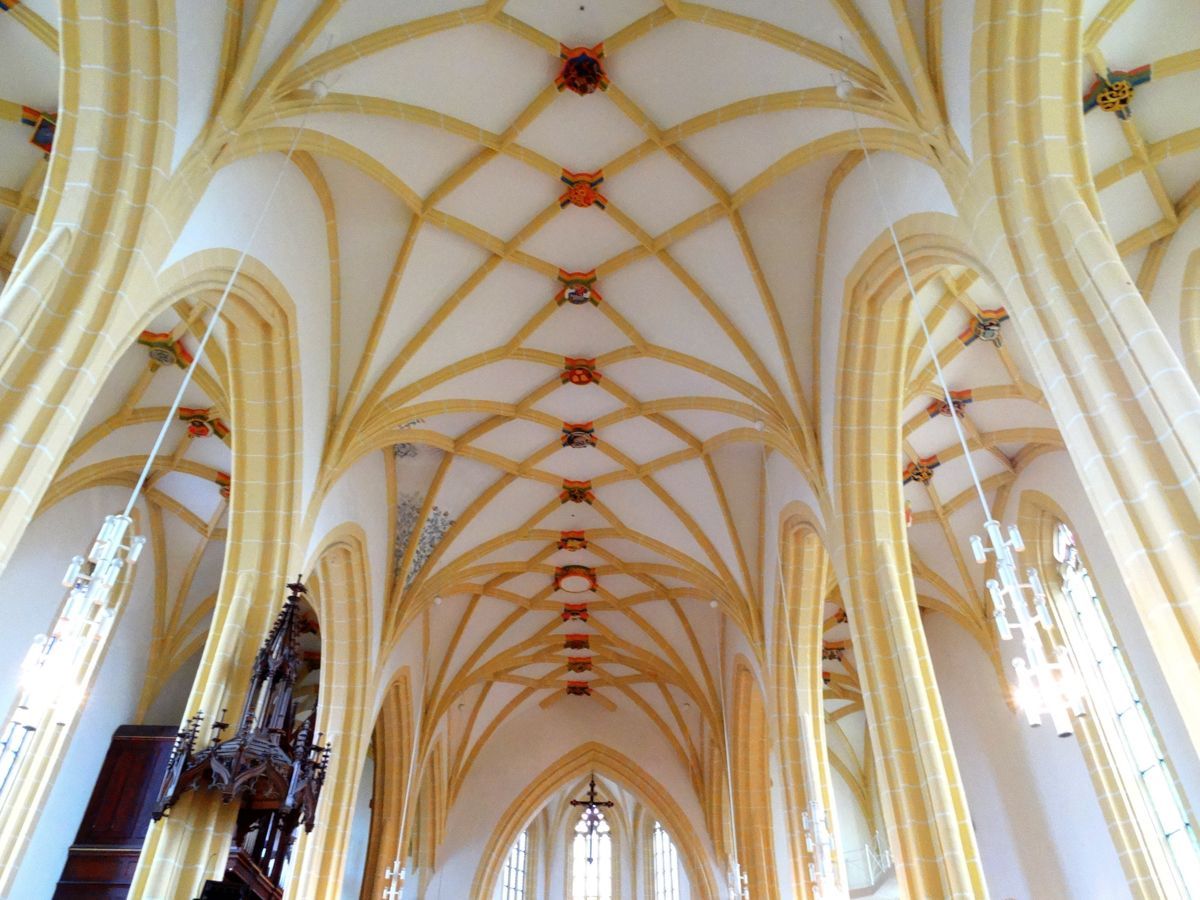 Spätgotisches Gewölbe