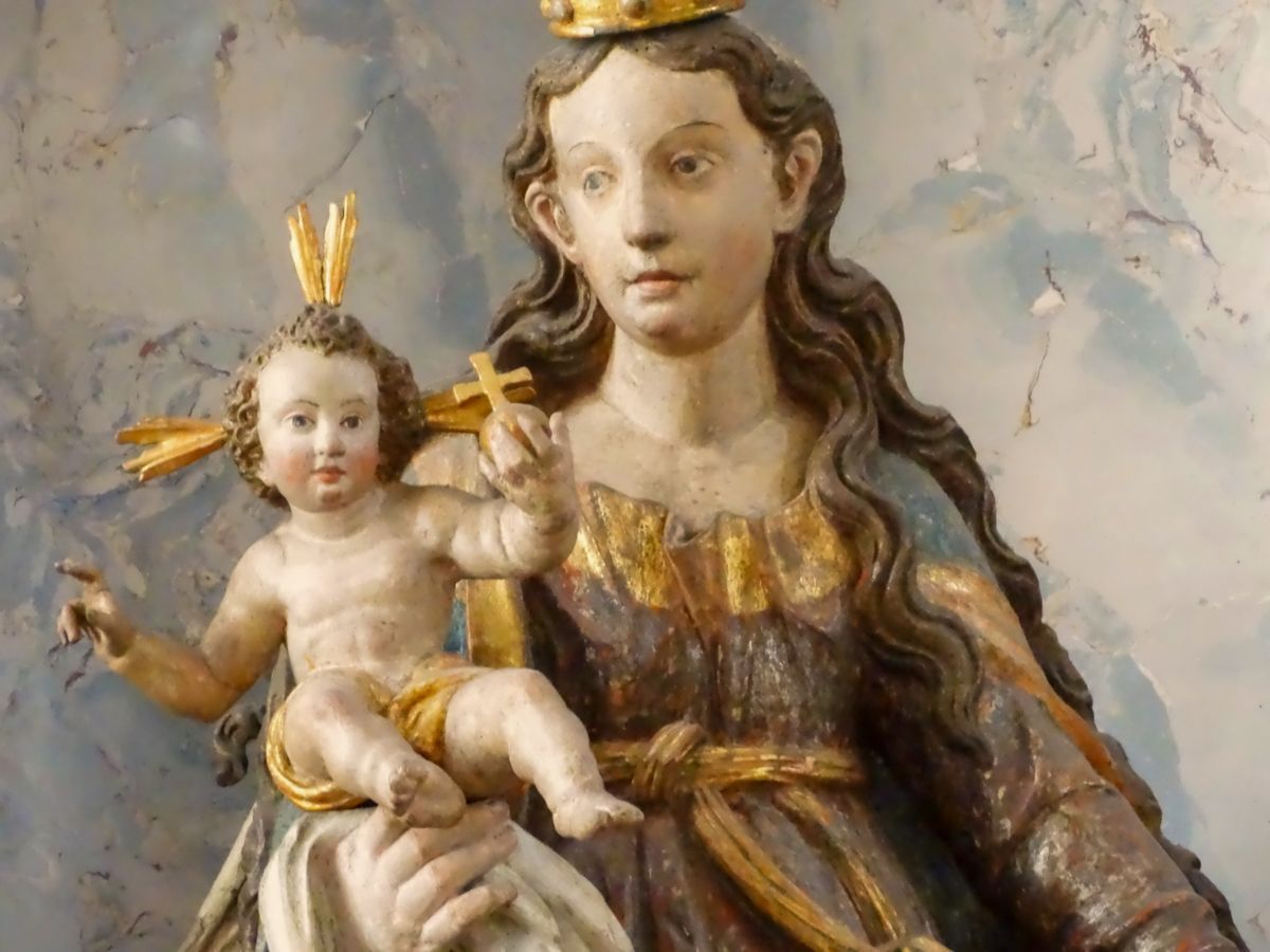 Barocke Marienstatue