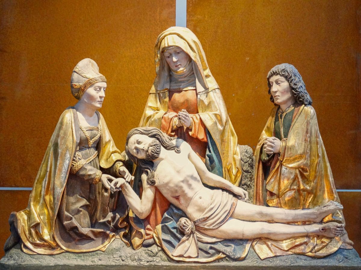 Renaissance Pietabild aus dem 16. Jhdt.