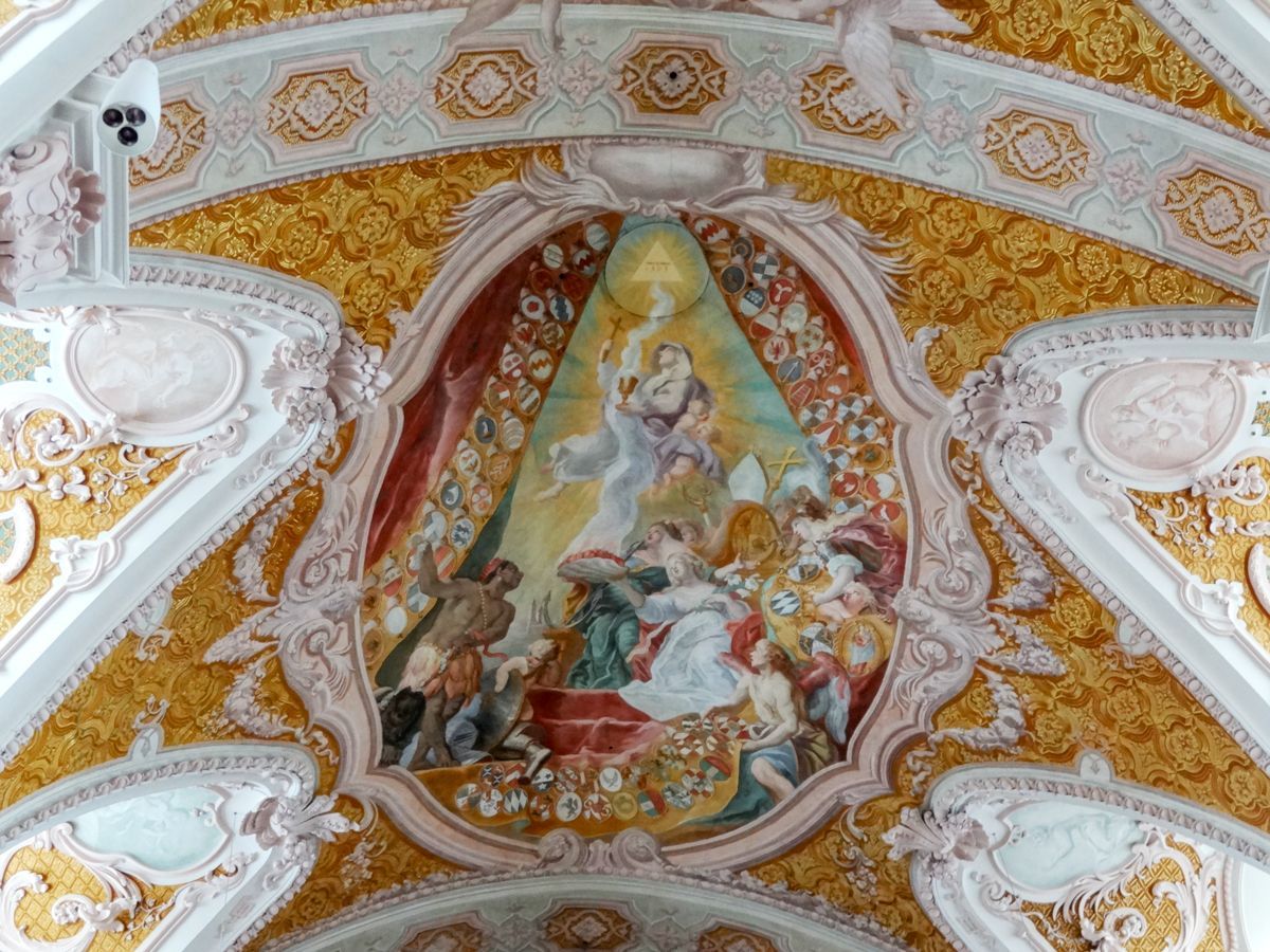 Fresko - Drei göttliche Tugenden