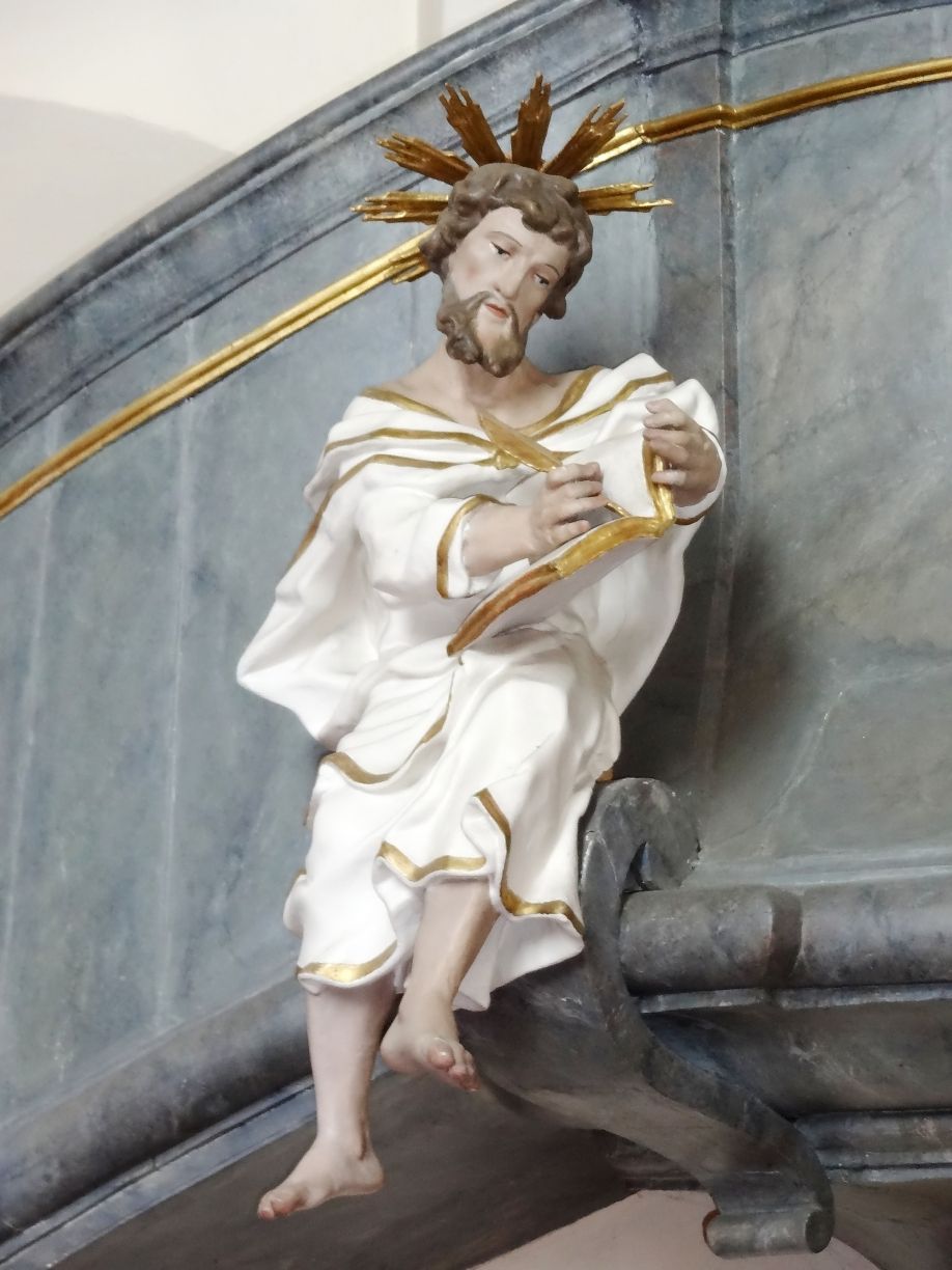 Kanzelfigur Evangelist