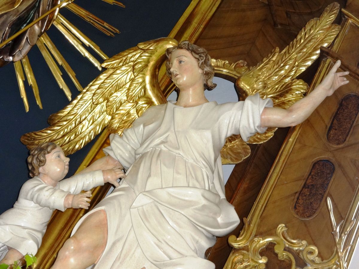 Schutzengel-Darstellung