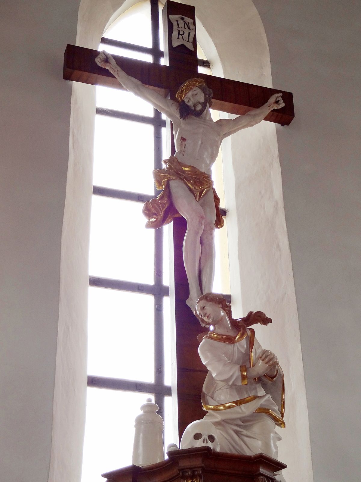 Maria Magdalena unter dem Kreuz