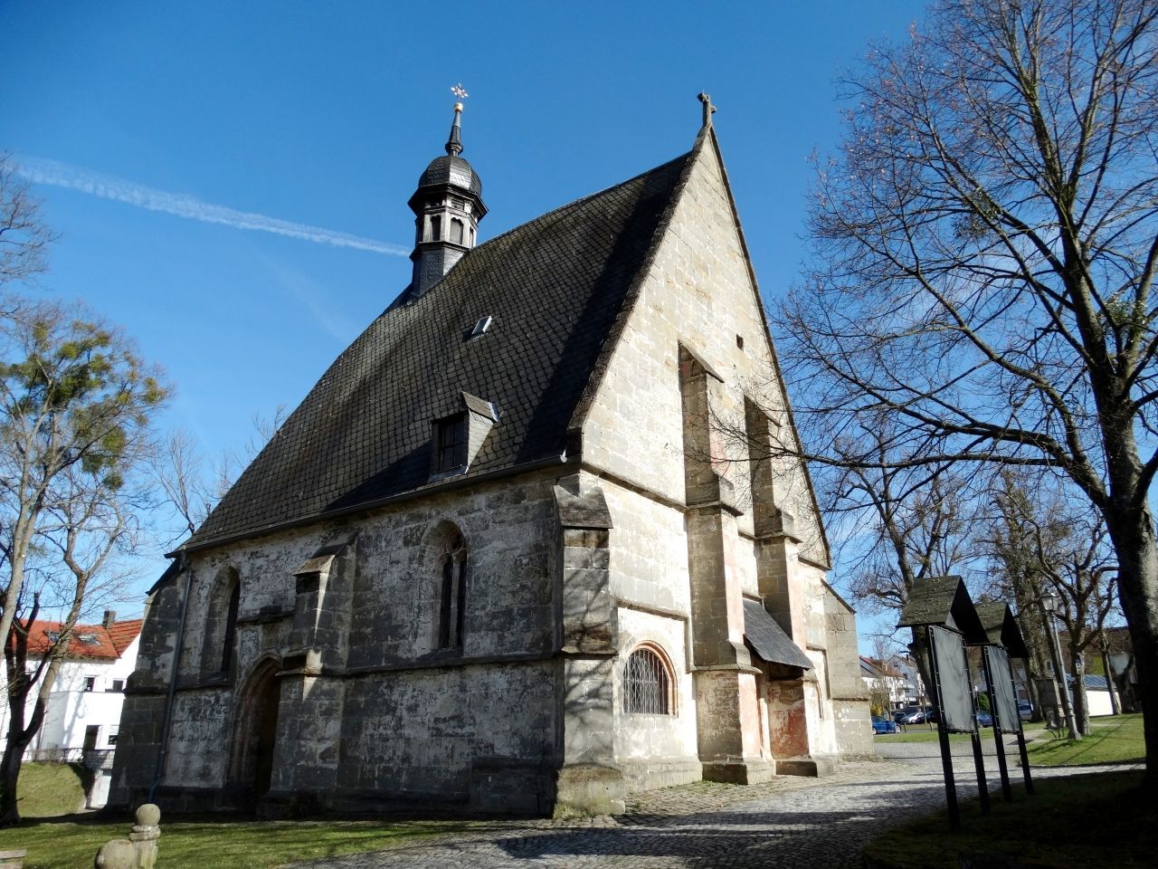 Kapelle in spätgotischer Bauweise