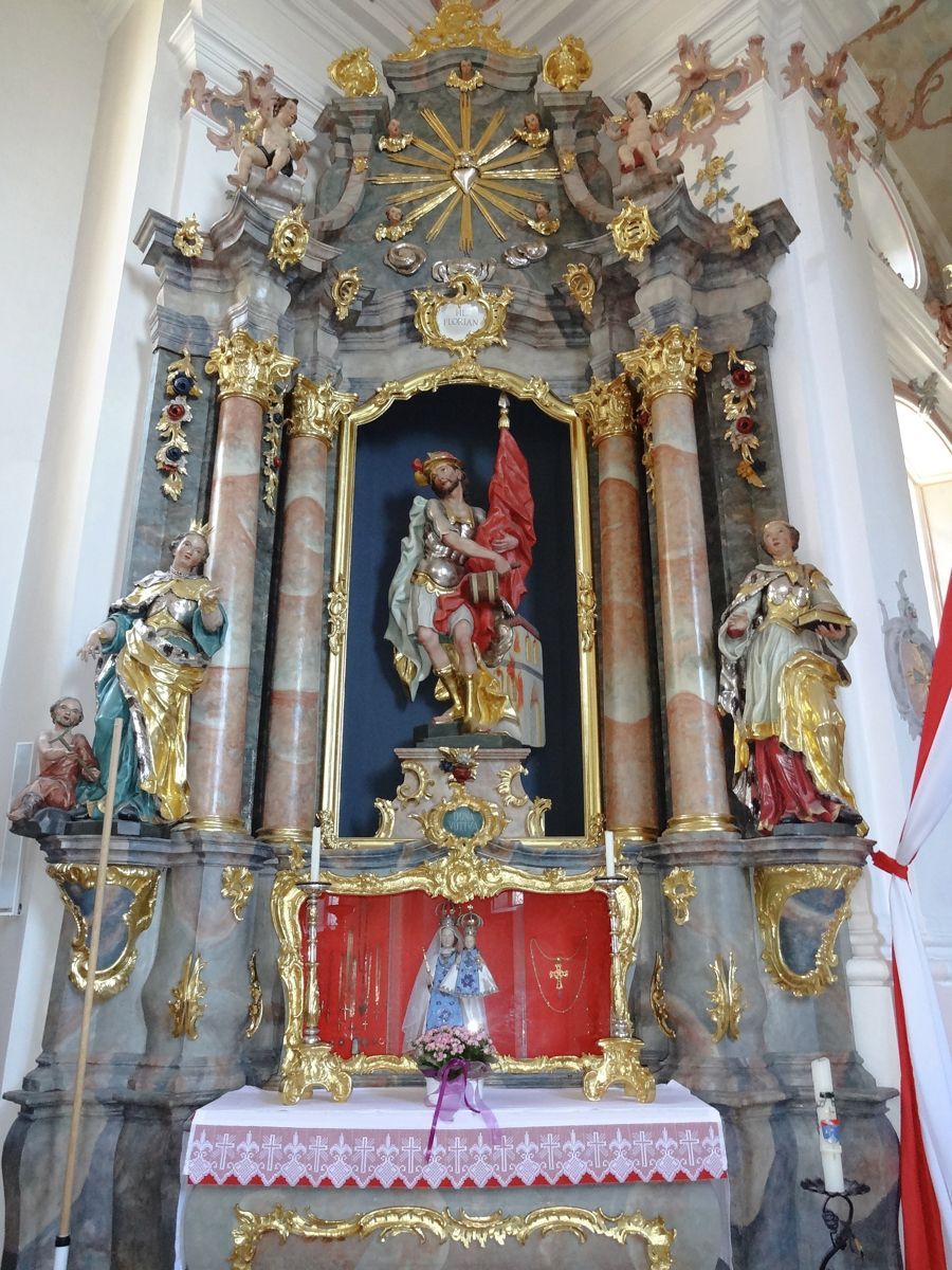 Seitenaltar Hl. Florian