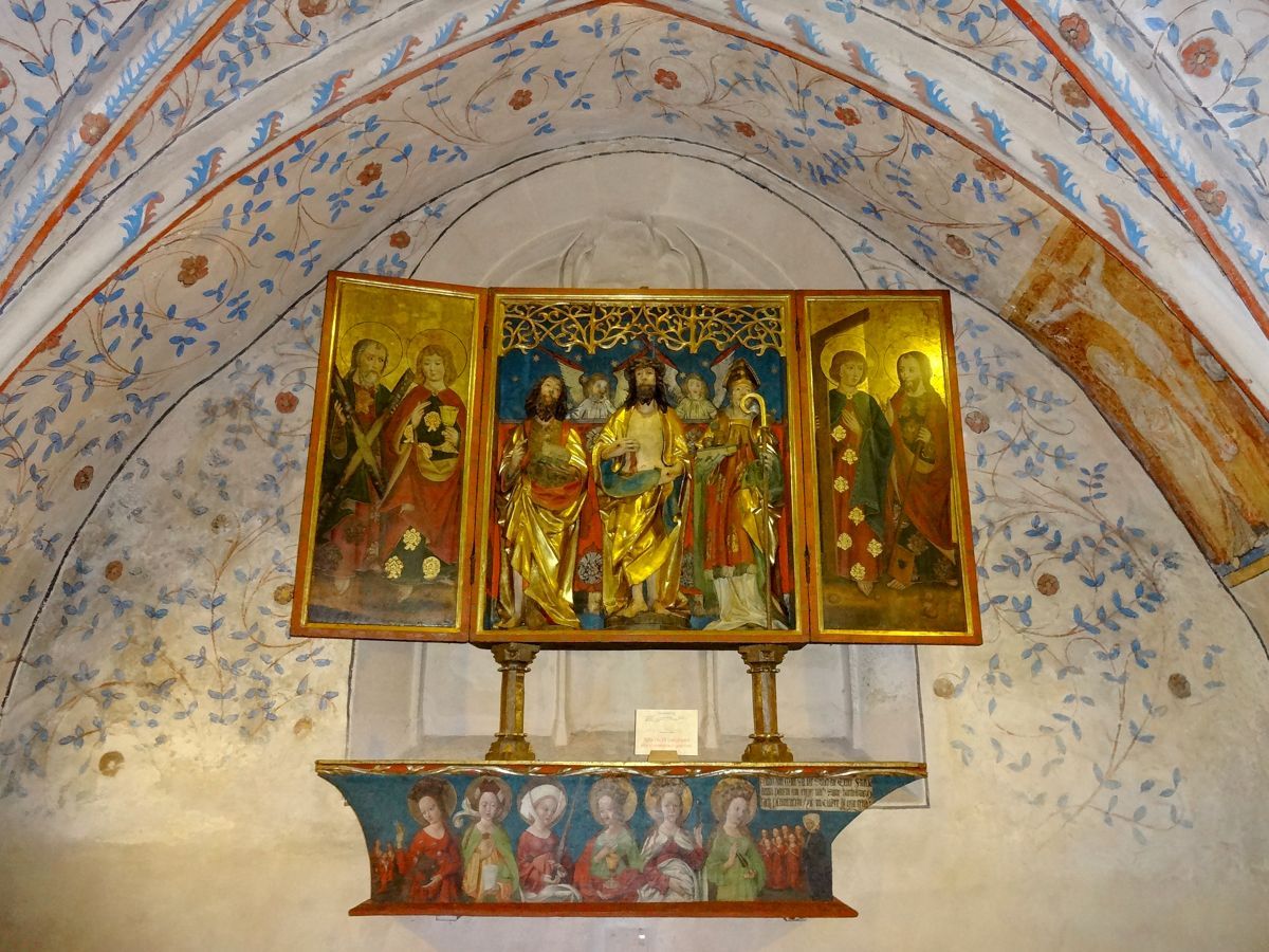 Apostelaltar in der Rosenkapelle