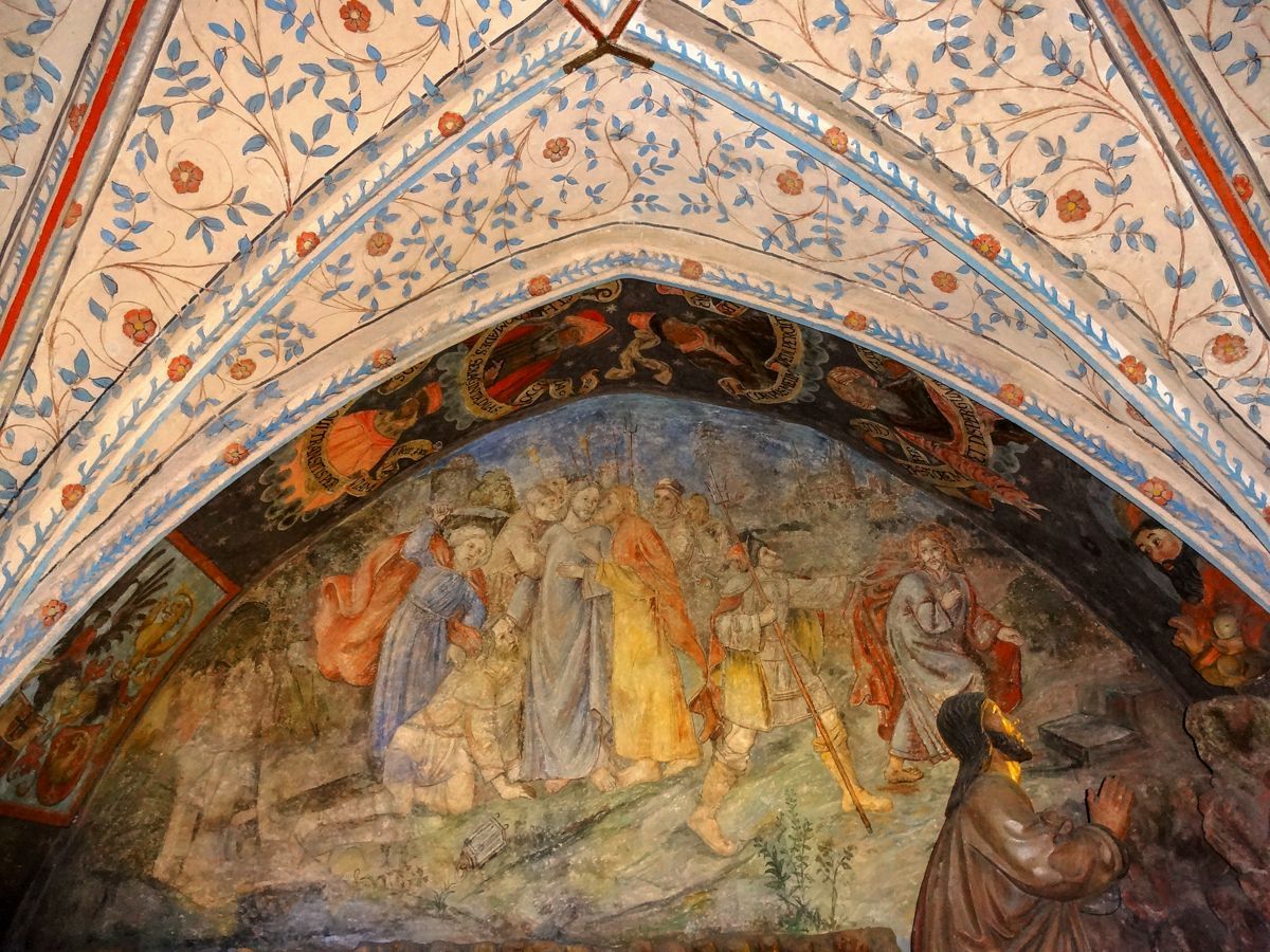 Ölberggemälde - Jesus wird duch Judas verraten