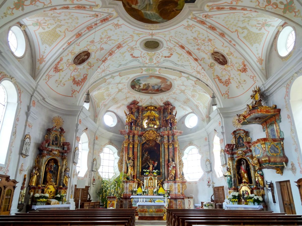 Verkündigungsszene Hochaltargemälde