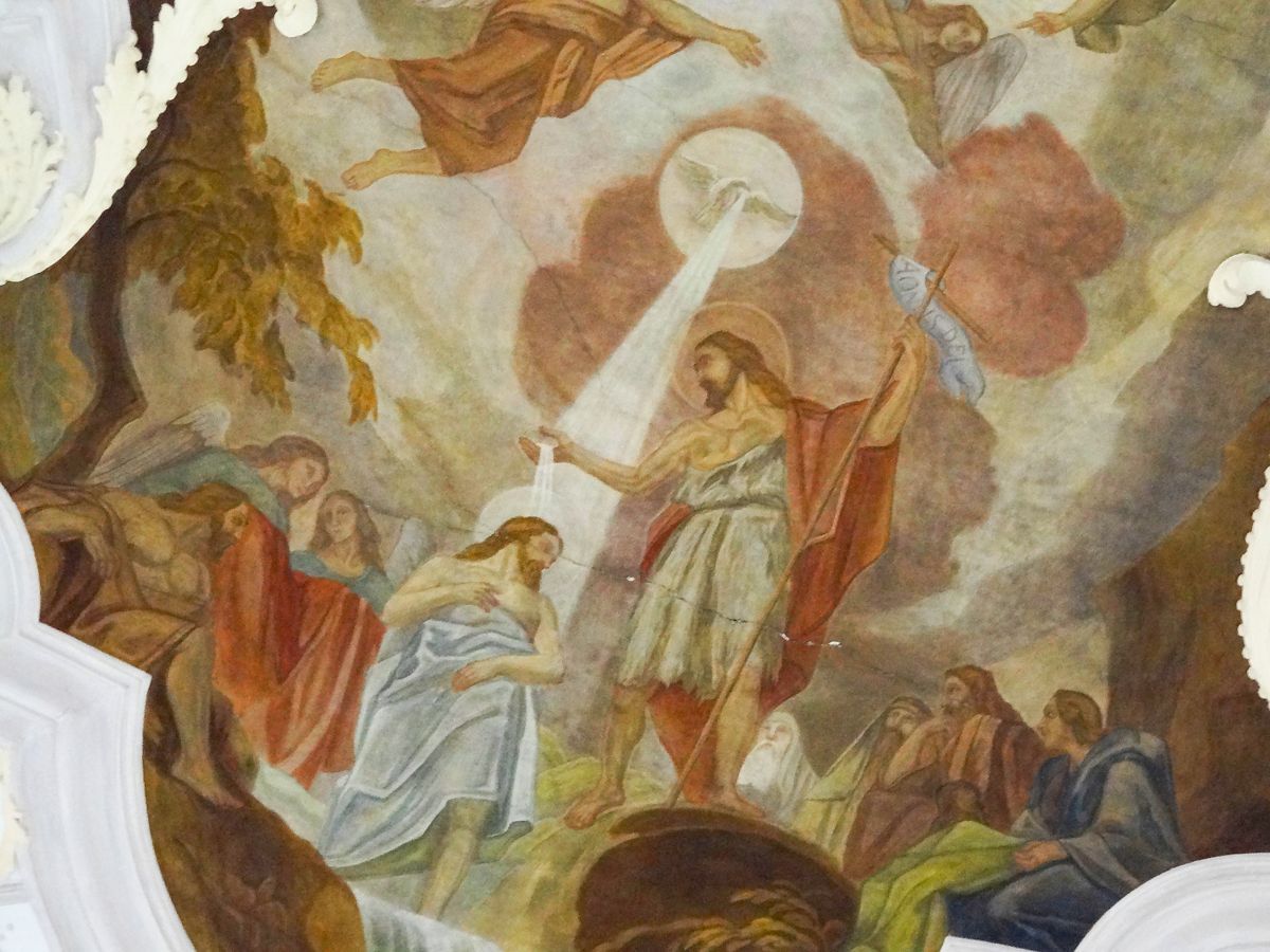 Taufe Jesu im Jordan