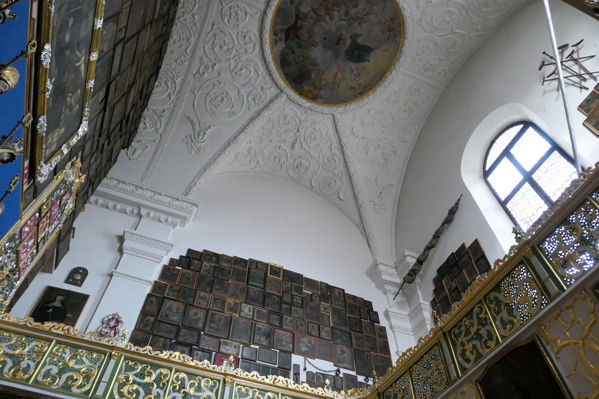 Oberer Teil der Grabkapelle mit Blick zur Empore