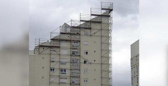 Sapine d’accès et protection couvreur