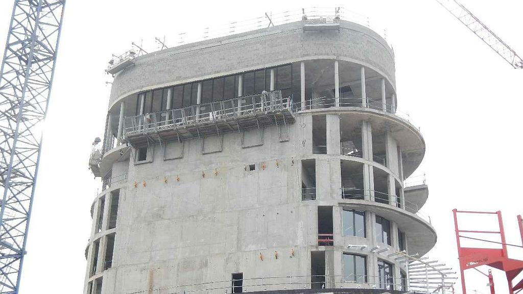 Nacelle électrique suspendue Cité du vin