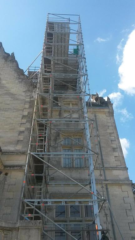 Echafaudage tubulaire