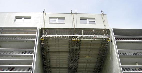 Plateforme de travail suspendue