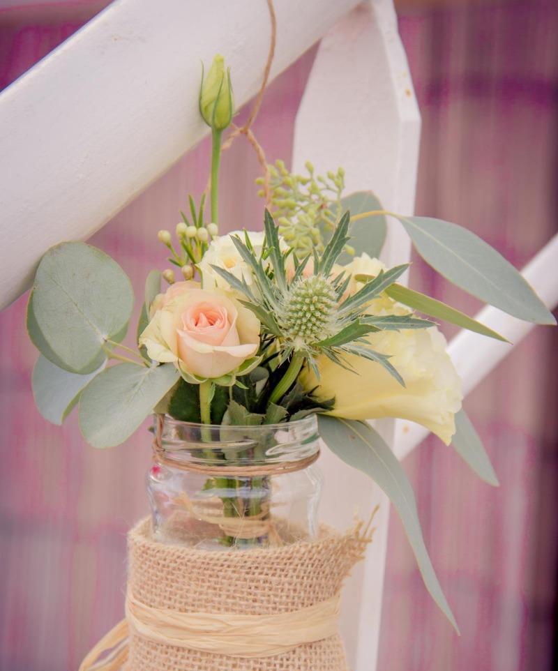 Bouquets de bancs pour mariage