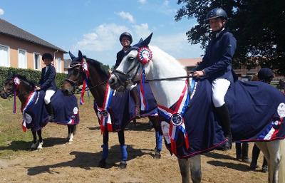 Félicitions suite concours équestre à Nogent-sur-Eure 